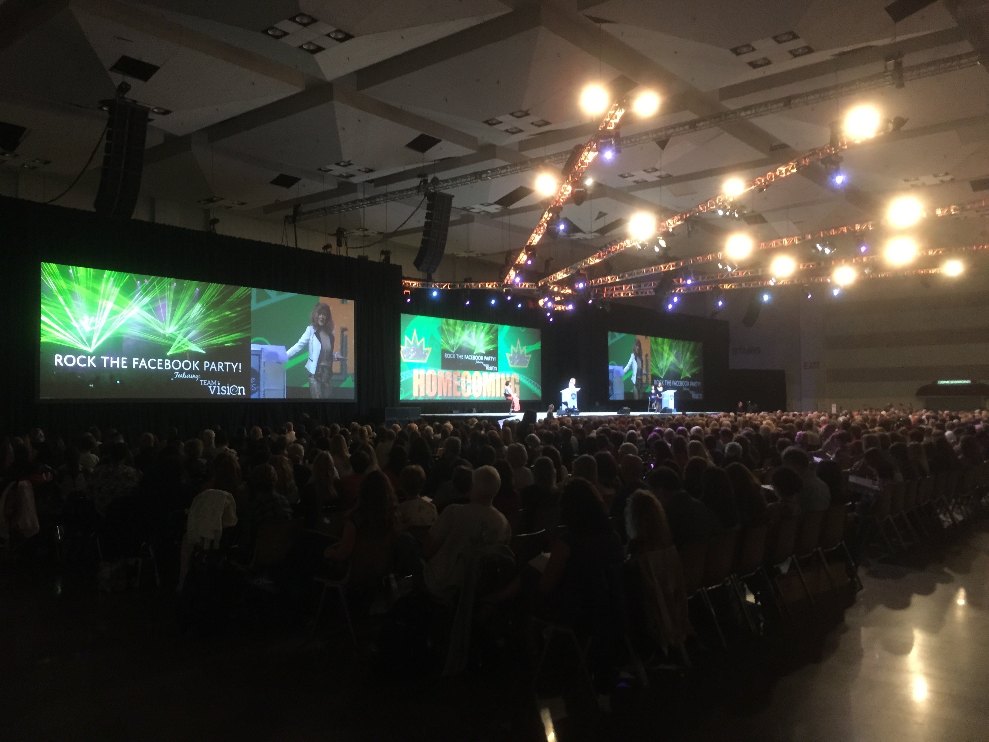 Corporate keynote event