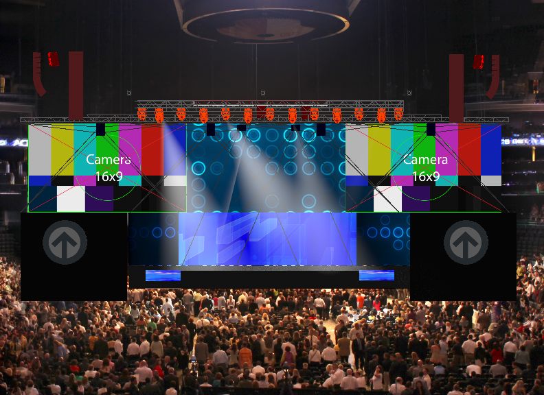 Stage design render